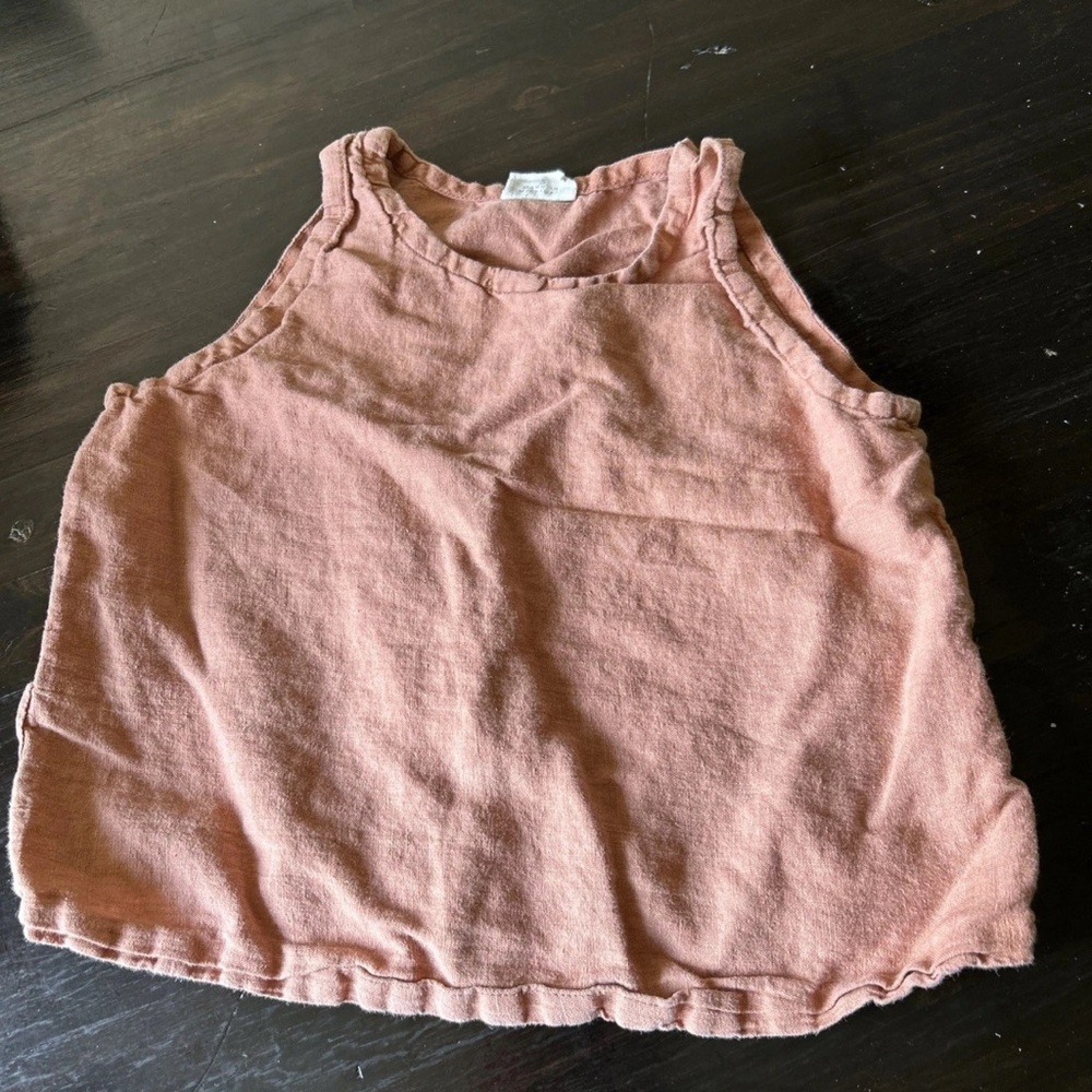 Classic 100% Organic Linen Tank Top